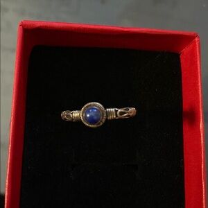 Dark Blue Ring 💍 (lapiz)
